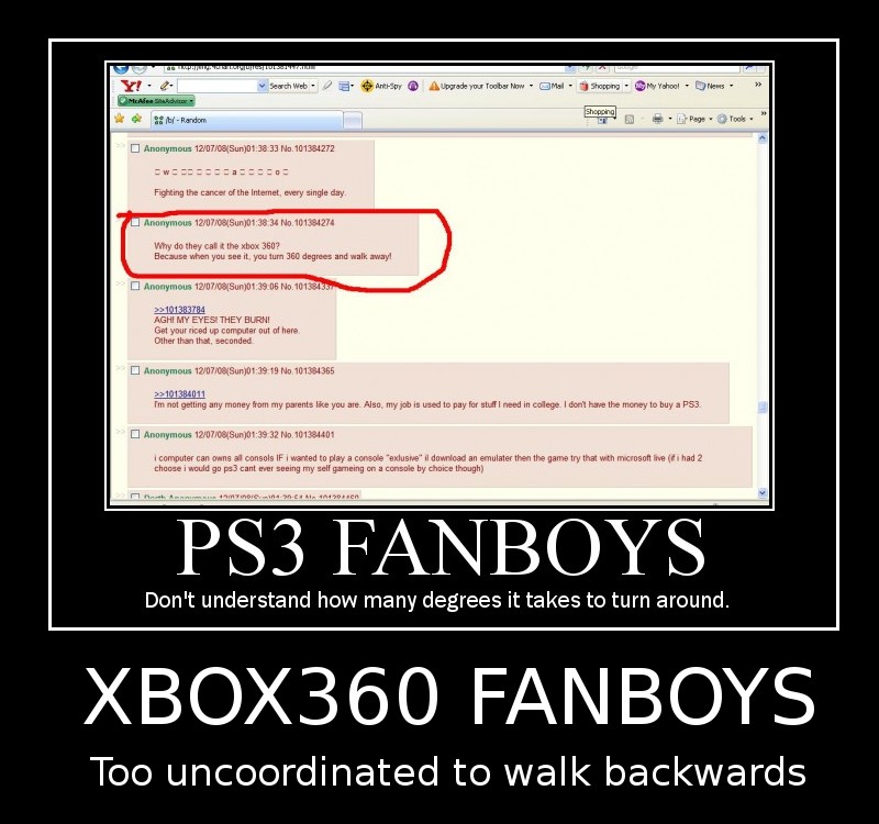 PS3 Xbox360 Fanboys