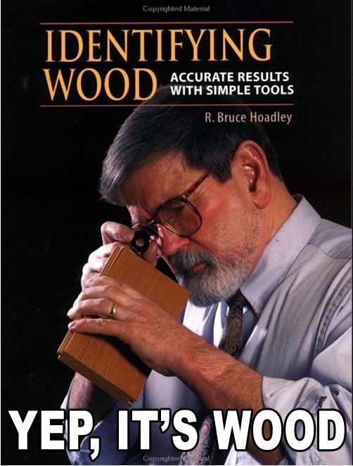 Identifying wood
