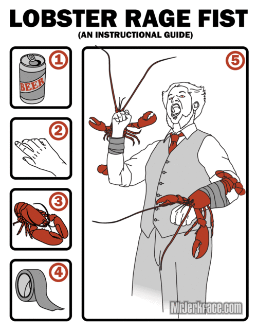 Lobster Rage Fist