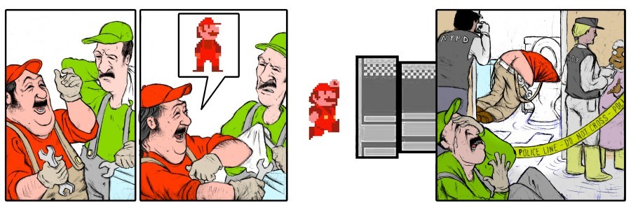 Mario in real life