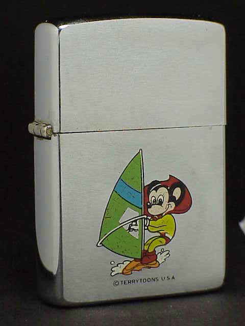 Windsurfing mighty mouse zippo