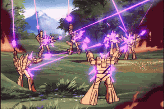Lasers. Transformers. Yes.