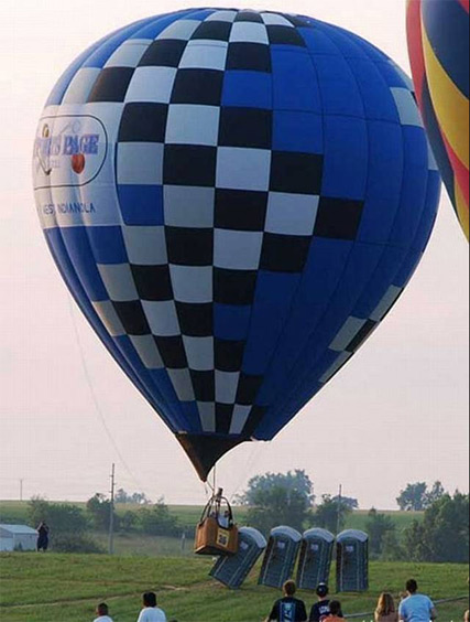 Air balloon crash