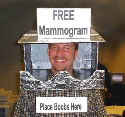 Mammogram costume