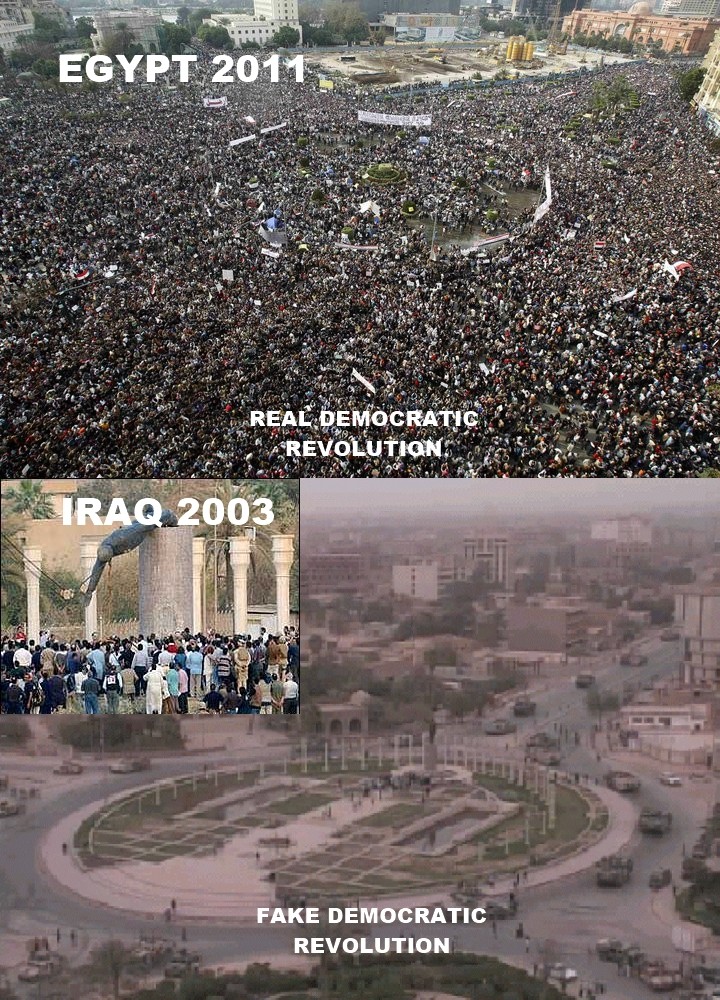 Democratic Revolution - Egypt vs Iraq