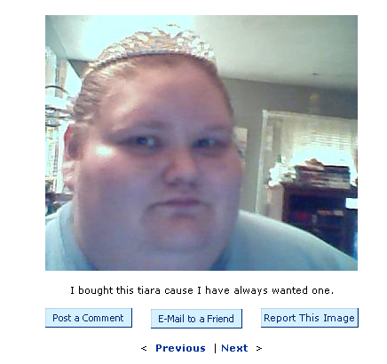I always wanted a tiara