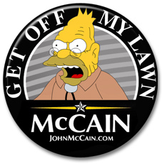 McCain button
