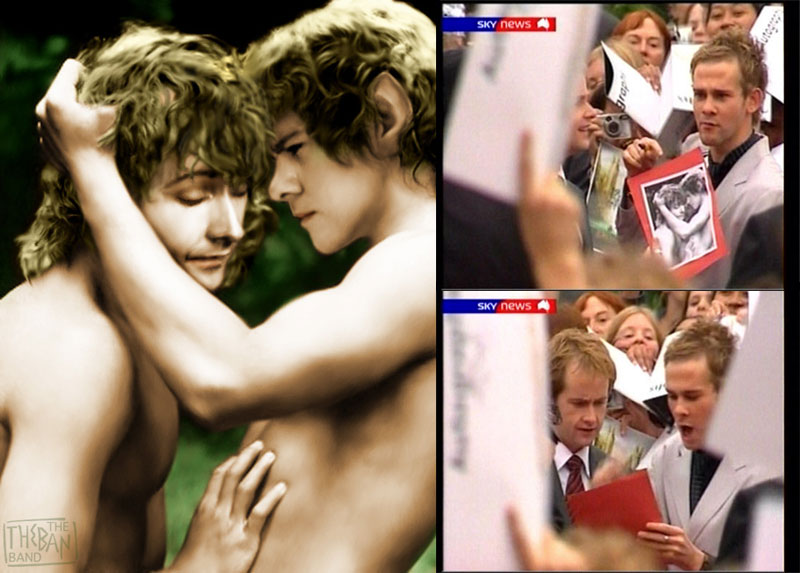 Merry and Pippin Autograph