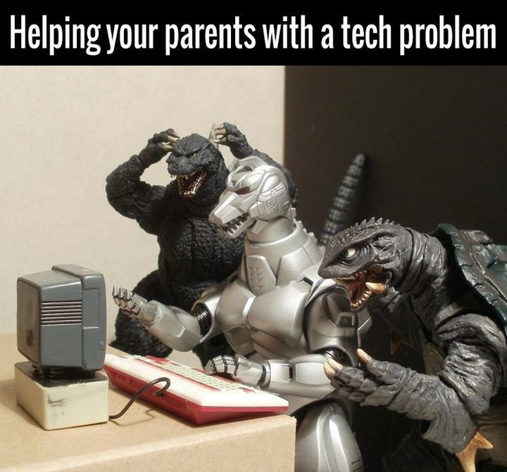 Helping your parents with a tech problem