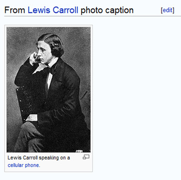 Wikipedia - Lewis Carroll