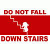 Stair fall