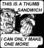 Thumb sandwich