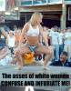 White women asses