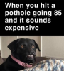 Pothole at 85
